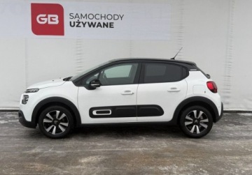 Citroen C3 III Hatchback Facelifting 1.2 PureTech 83KM 2021 Citroen C3 1.2 PureTech 83KM MT5 Shine Salon PL ASO I-wszy wlasciciel, zdjęcie 4
