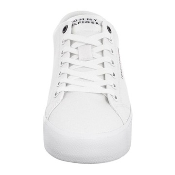 Buty Tenisówki Trampki Męskie Tommy Hilfiger Hi Vulc Low White Białe