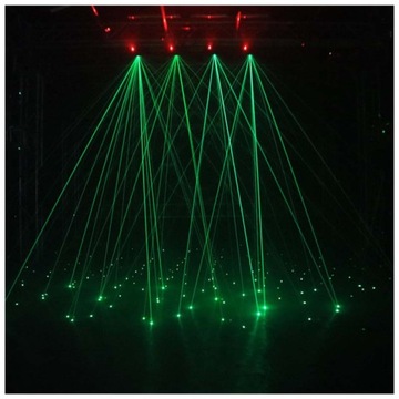 LIGHT4ME SPIDER STROBO LASER Светодиодный эффект многоступенчатый световой эффект