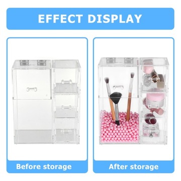 1 шт., акриловый держатель для органайзера для макияжа