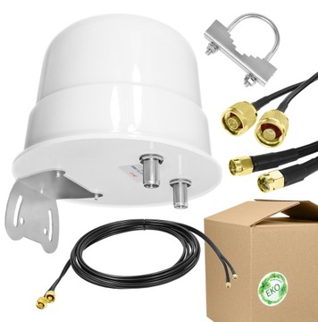 Всенаправленная антенна 3G 4G 5G LTE 12 дБи B593 B315 DWR 921/92 HH40V SMA 5 м