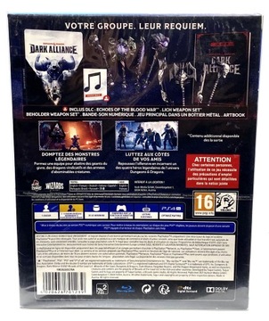 DUNGEONS & DRAGONS: DARK ALLIANCE — СТИЛБУКОВОЕ АРТБУКОВОЕ ИЗДАНИЕ | НОВЫЙ | PS4