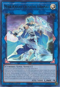 Yu-Gi-Oh! TCG: Mekk-Knight Crusadia Avramax (V.2) (RA01)