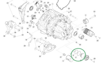 УПЛОТНИТЕЛЬНОЕ КОЛЬЦО МАСЛЯНОГО НАСОСА TESLA МОДЕЛЬ 3 и Y 1108214-00-A