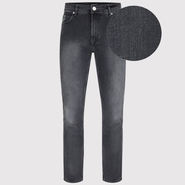 Szare jeansowe spodnie męskie Slim Fit PAKO LORENTE roz. 34