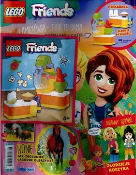 gazetka magazyn LEGO FRIENDS 6 / 2023 pieczenie ciasta