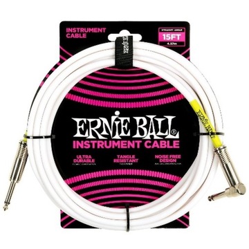 ERNIE BALL EB 6400 Kabel gitar prosty/kątowy 4,5m