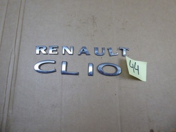 LOGO ZNAKY ZNAK ZADNÍ RENAULT CLIO III 3