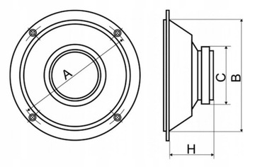ВЧ-динамики PY-T58 + кроссоверы