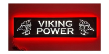 Led tabule Wiking Power nad postel s podsvícením kabiny Tir Lkw