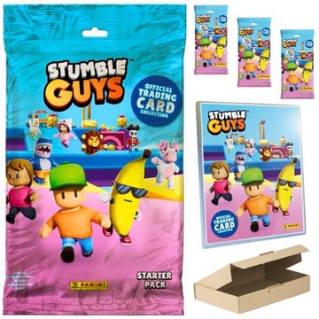Album na Karty Stumble Guys Zestaw Startowy Saszetki Limited Edition Panini
