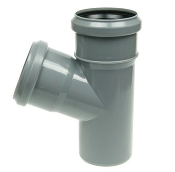 Kanalizacja TRÓJNIK 50mm kąt 67 st