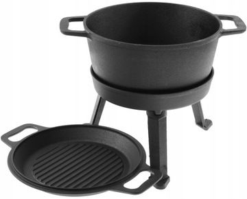 HUNTING CAULDEL 5 Lit POT Сковорода-гриль