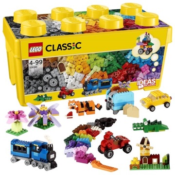 LEGO Classic 1069652 LEGO CLASSIC KREATYWNE KLOCKI DUŻY ZESTAW 484 EL.