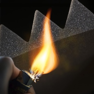 PANELE AKUSTYCZNE PIANKA PIANKI WYCISZAJĄCE MATY WYGŁUSZAJĄCE 30x30 5cm 1m2