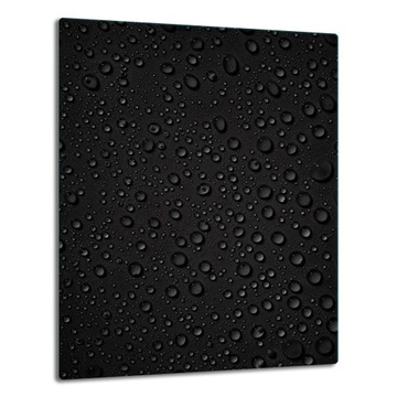 SZKLANA PŁYTA DESKA PANEL BLAT 40x52 KROPLE KUCHNIA Szkło Hartowane