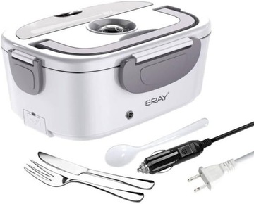 ELEKTRYCZNE PUDEŁKO NA LUNCH podgrzewacz do żywności 1,5l 12V/24V i 230V
