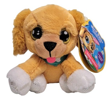 WOOF RUNTS MINI PLUSZAK Golden Retriever SZCZEKAJĄCY PIES MASKOTKA DŹWIĘK