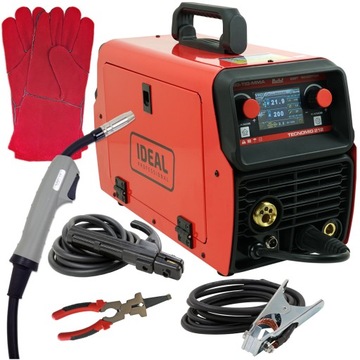 Spawarka inwertorowa MMA MIG TIG Synergia LCD 230V
