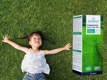 CHWASTOX NEW TRIO 390 SL 250ML Средство для удаления сорняков в траве, препарат для опрыскивания