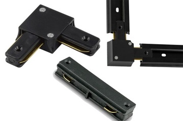 Шинная шина RAIL Черный 2М + 4 светодиодных лампы GU10