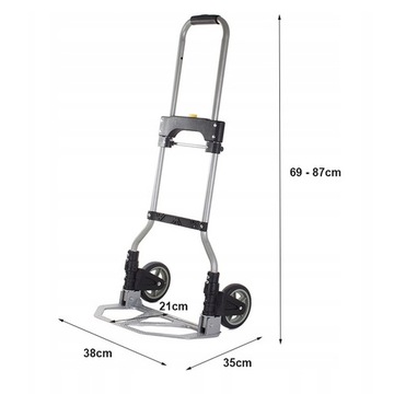 СКЛАДСКАЯ ЛЕСТНИЧНАЯ ТРАНСПОРТНАЯ ТЕЛЕЖКА 50