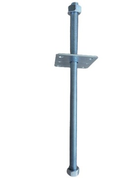 Podstawa gwint M24x500 DO BETONU 80x80x500x4,0