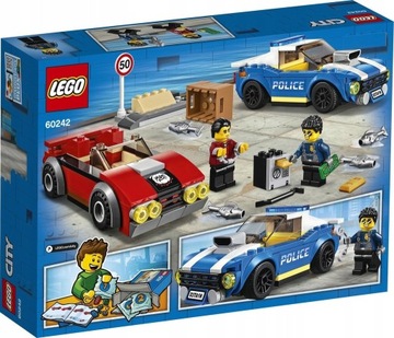 LEGO CITY 60242 ARESZTOWANIE NA AUTOSTRADZIE