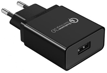 UGREEN MOCNA ŁADOWARKA SIECIOWA ZASILACZ KOSTKA USB A QC 3.0 PD 18W 5A USB