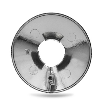 МАСКИРОВОЧНАЯ РОЗЕТКА для труб 16 мм ХРОМ Разъемная крышка радиатора