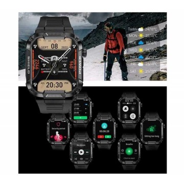 ШАГОМЕТР SMARTWATCH Rubicon SMS ШАГИ PL МЕНЮ