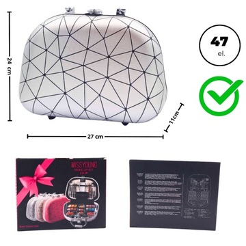 ГОТОВЫЙ ПОДАРОЧНЫЙ НАБОР НА ДЕНЬ РОЖДЕНИЯ РЕБЕНКУ 6-15 ЛЕТ БОЛЬШОЙ 47 EL MAKEUP