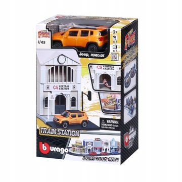 MIASTO BBURAGO Dworzec kolejowy + JEEP RENEGADE