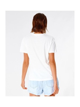 Футболка RIP CURL Sunset с V-образным вырезом - белый XS