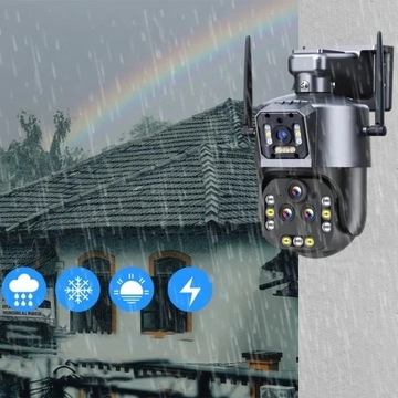 ZEWNĘTRZNA INTELIGENTNA KAMERA IP 8K 16MP 20X