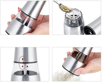 МЕЛЬНИЦА ДЛЯ ПЕРЦА ИЛИ СОЛИ, ЭЛЕКТРИЧЕСКАЯ МЕЛЬНИЦА