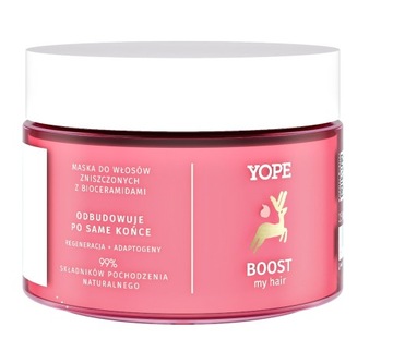 YOPE BOOST MASKA DO WŁOSÓW ZNISZCZONYCH 250ml