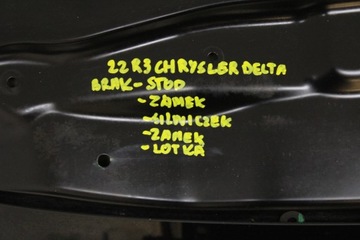 CHRYSLER LANCIA DELTA 2008R- VÍKO KUFRU KUFRU ZADNÍ