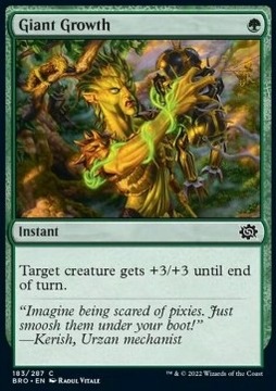 Karta Magic: The Gathering Giant Growth WIZARDS OF THE COAST