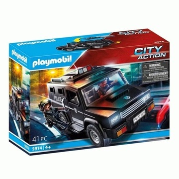 PLAYMOBIL 5974 POJAZD TERENOWY JEDNOSTKI SPECJALNE