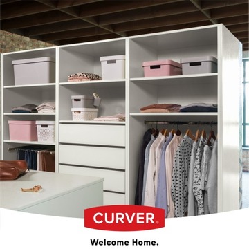 КОНТЕЙНЕР CURVER С КРЫШКОЙ 17 Л СЕРЫЙ