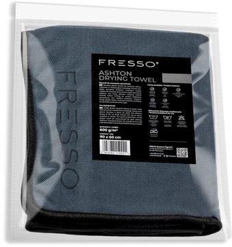 FRESSO ASHTON DRYING CHŁONNY RĘCZNIK DO OSUSZANIA SAMOCHODU DUŻY 90X60 CM