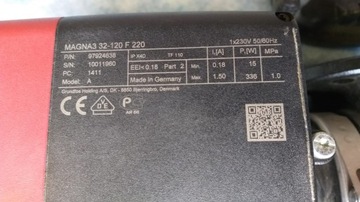 Циркуляционный насос GRUNDFOS Magna3 32-120 F 220