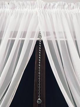 Гирлянда из хрусталя Бусины на окно 80см