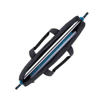 Черная сумка для ноутбука Rivacase с диагональю 15,6 дюйма