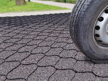 Ячеистая георешетка Геосетка 7,5см 4м х 3,5м ПЛОТНАЯ