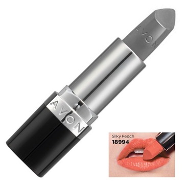 avon ULTRAkremowa szminka do ust SILKY PEACH 18994