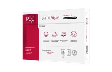 Бумага для ксерокса A4 80 г POLSPEED