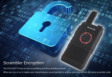 Радиостанции PMR Retevis RT618U 2xPTT для гидов