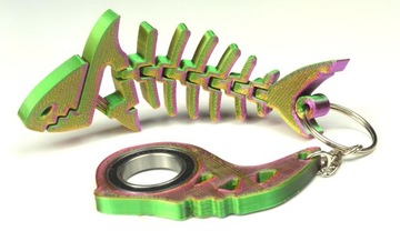 Брелок Акула KEYRAMBIT KEYSPINNER karambit Много цветов!!!